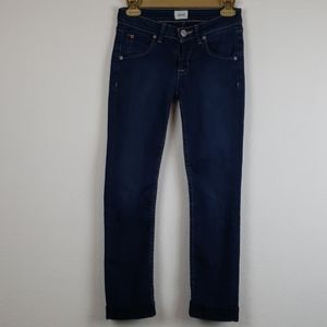 Hudson Bacara Crop Straight Cuffed Jean
